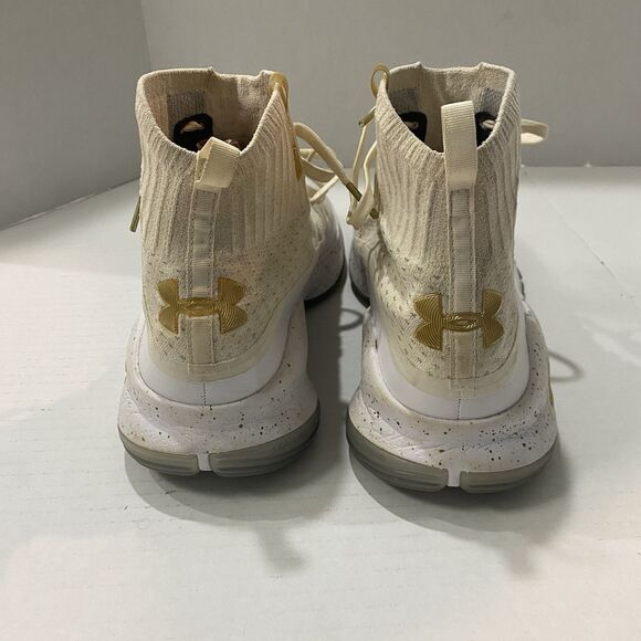 Under Armour Curry 4 Finals More Rings 2017 White Gold 1298306-102 Mens Size 12 main image 5